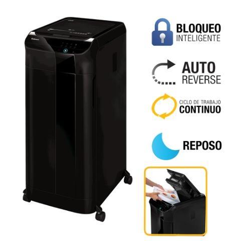 DESTRUCTORA AUTOMATICA AUTOMAX 550C PARTICULAS 500H FELLOWES 4963101