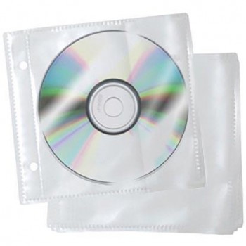 FUNDA CD's/DVD's 1/8 PP 110 2 TAL. (10 U.) GRAFOPLAS 13640000