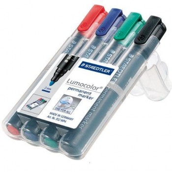 ROTULADOR PERMANENTE STAEDTLER LUMOCOLOR 352