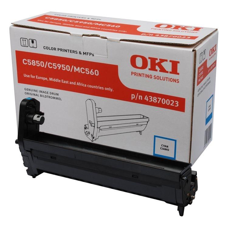 TAMBOR OKI C5950 C5850 CYAN 43870023