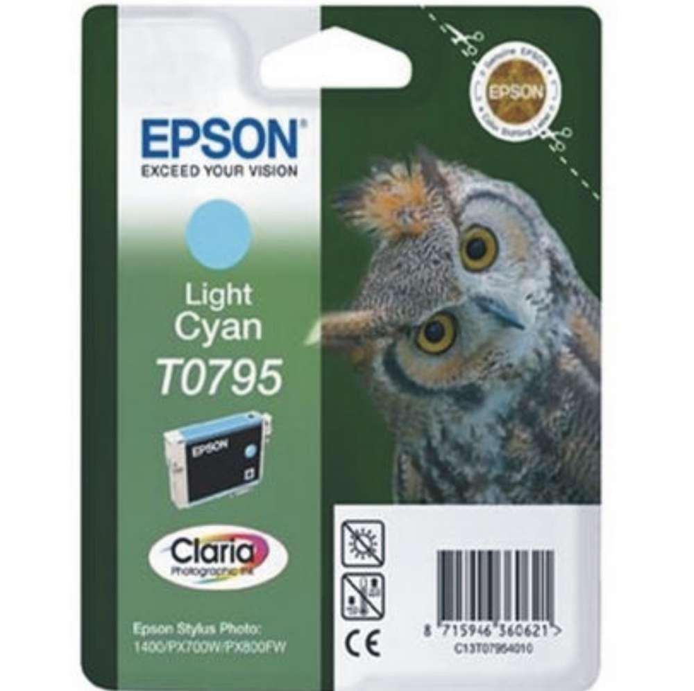 INKJET EPSON T0795 CYAN CLARO 1400