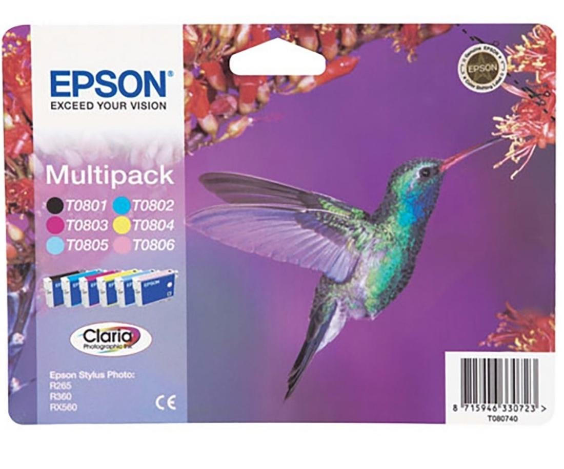 INKJET EPSON T0807 MULTIPACK