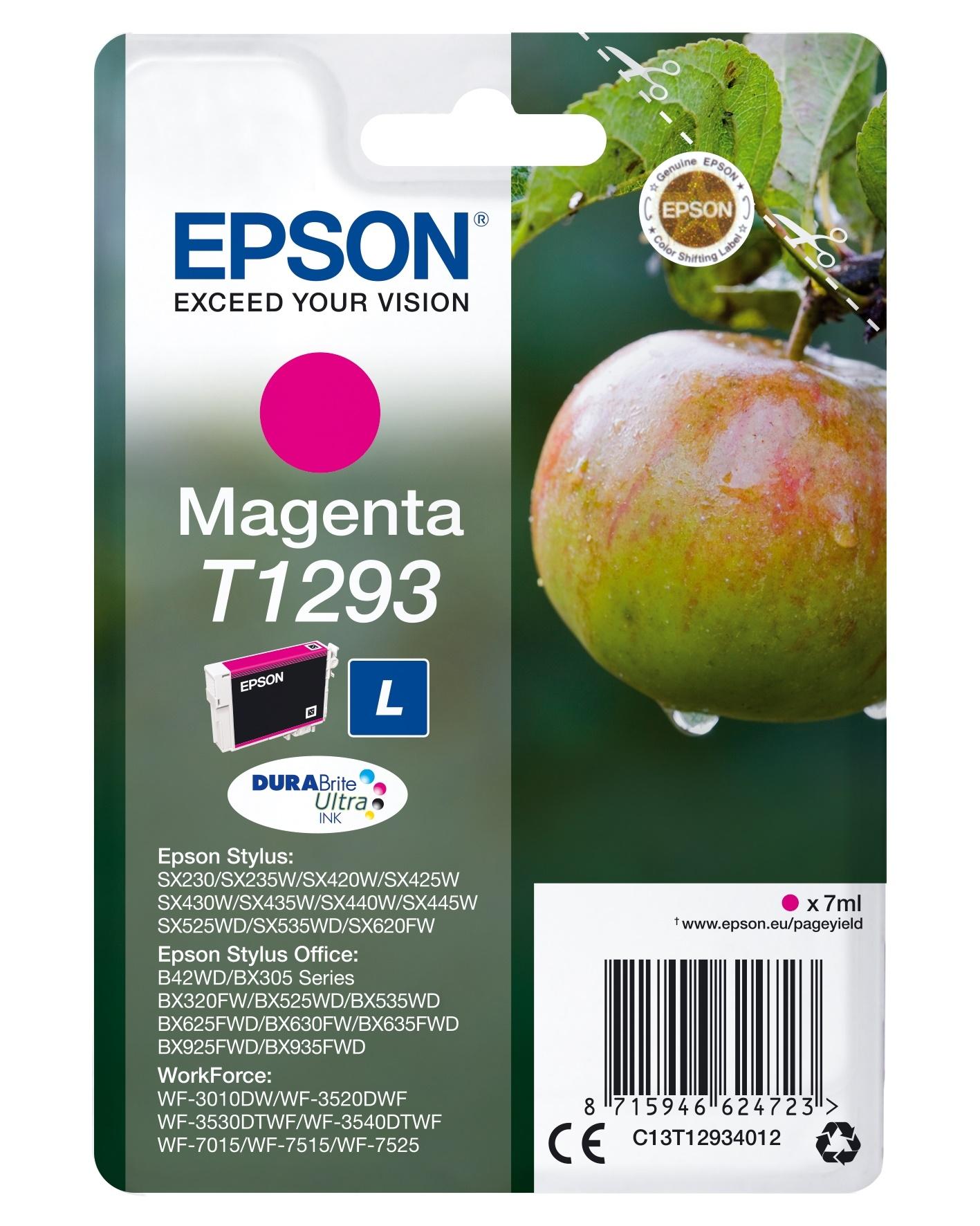 INKJET EPSON T1293 MAGENTA