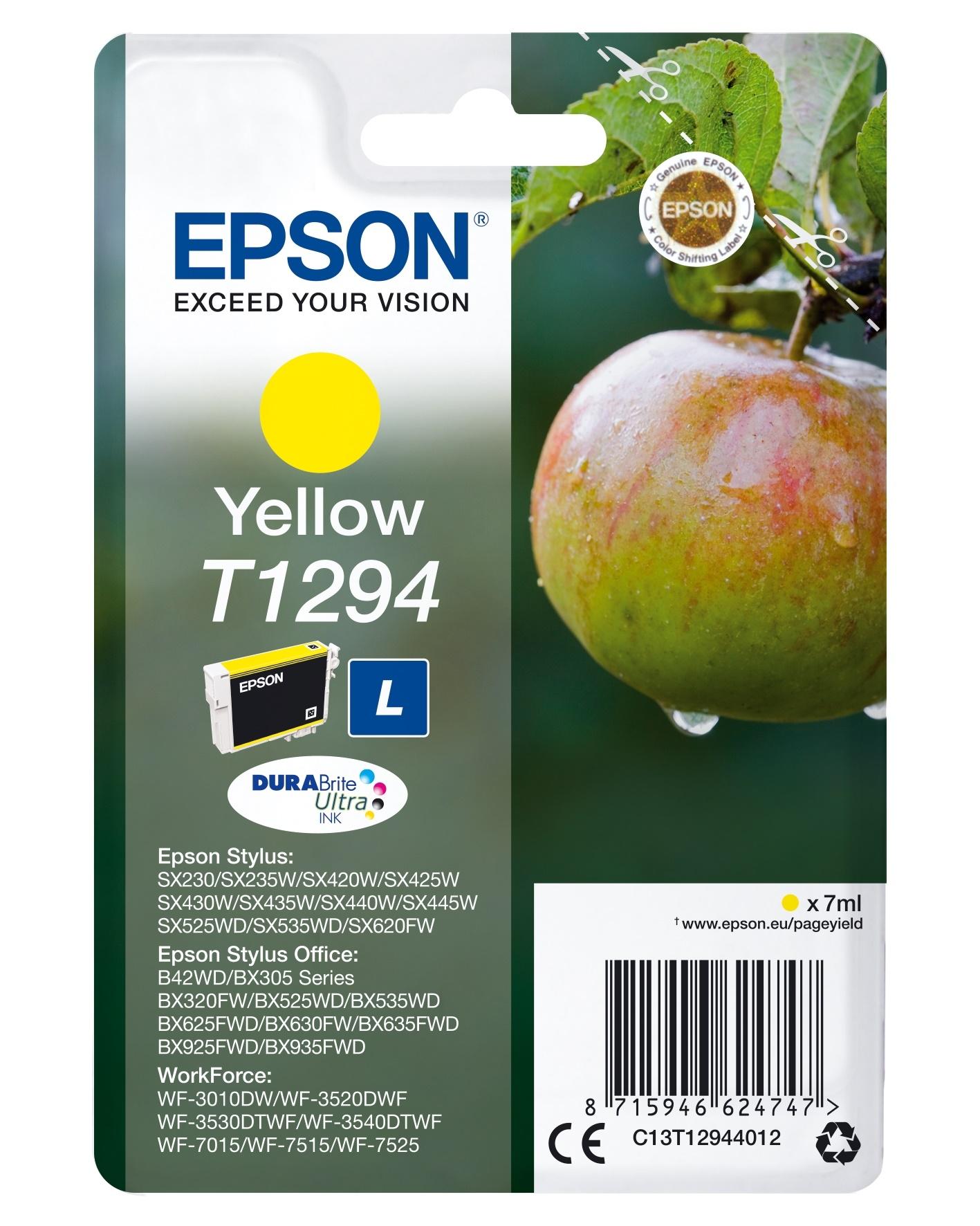 INKJET EPSON T1294 AMARILLO