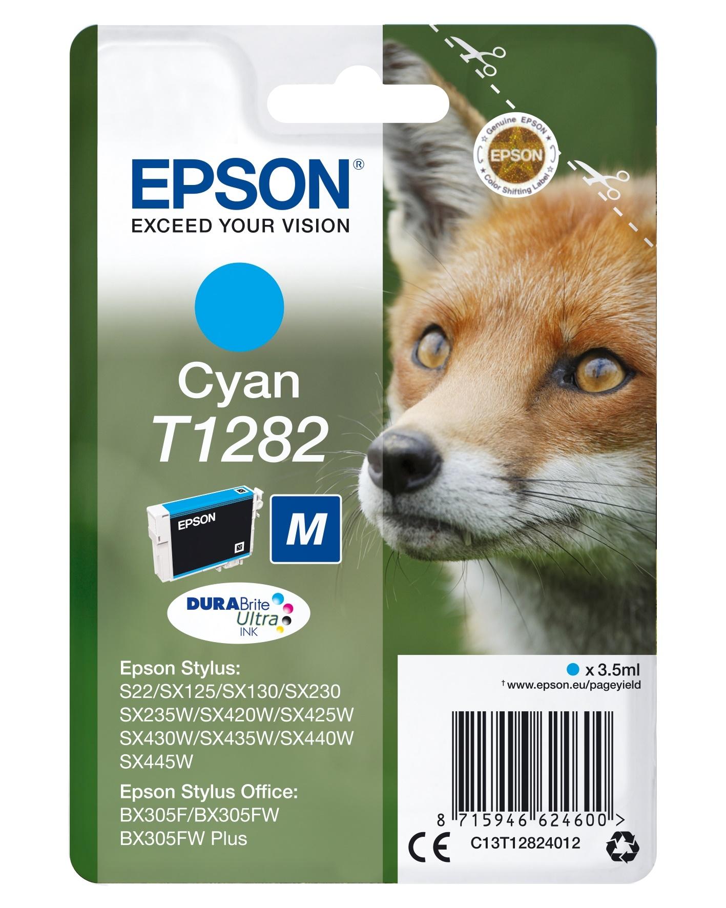 INKJET EPSON T1282 CYAN