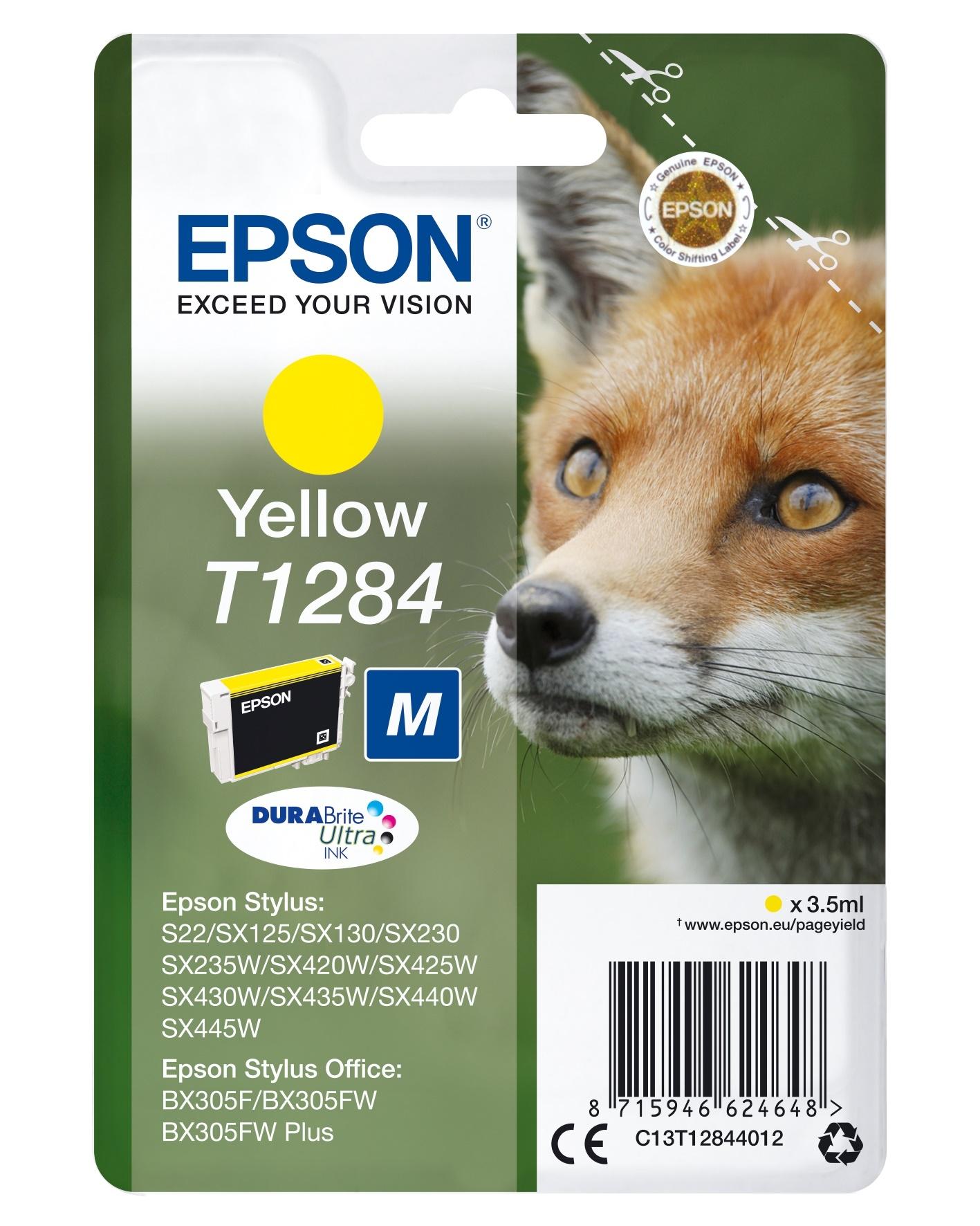 INKJET EPSON T1284 AMARILLO