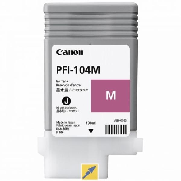 INKJET CANON PFI 104M MAGENTA 130ML 3631B001AA