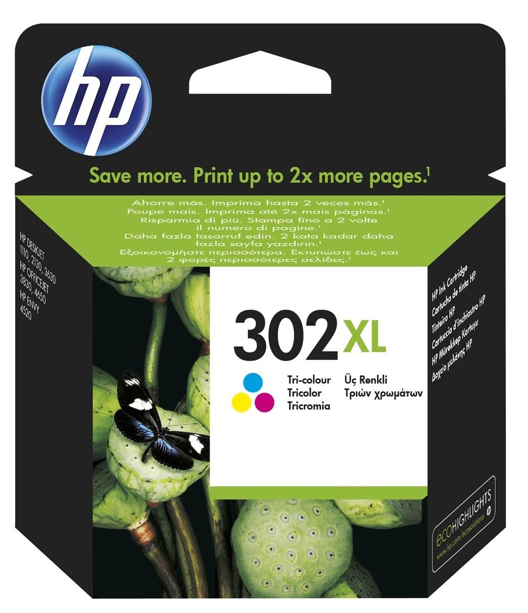 INKJET HP 302 XL COLOR F6U67AE