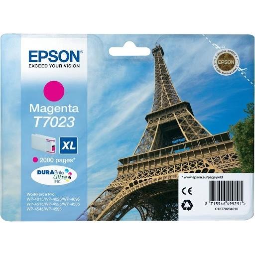 INKJET EPSON T7023 MAGENTA ALTA CAPACIDAD